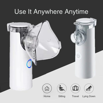 Portable Mesh Nebulizer Machine for Adults & Kids | Free Delivery