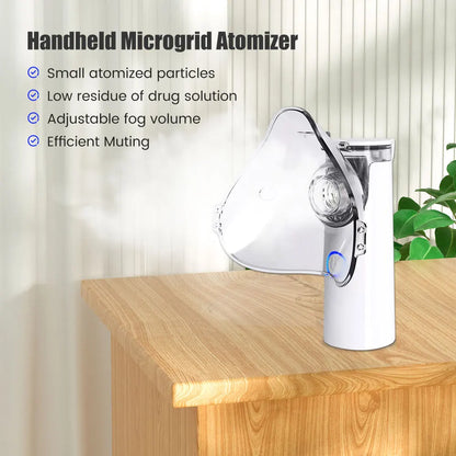 Portable Mesh Nebulizer Machine for Adults & Kids | Free Delivery